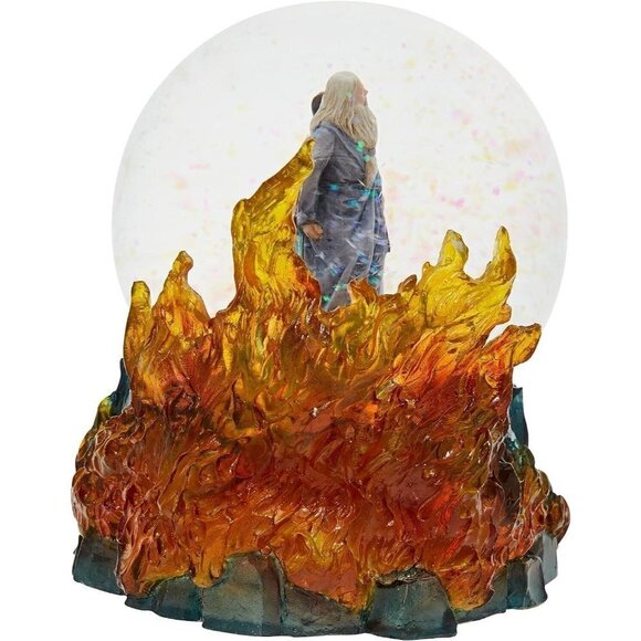 Wizarding World of Harry Potter Half Blood Prince and Dumbledore Water Globe NIB - Picture 3 of 6